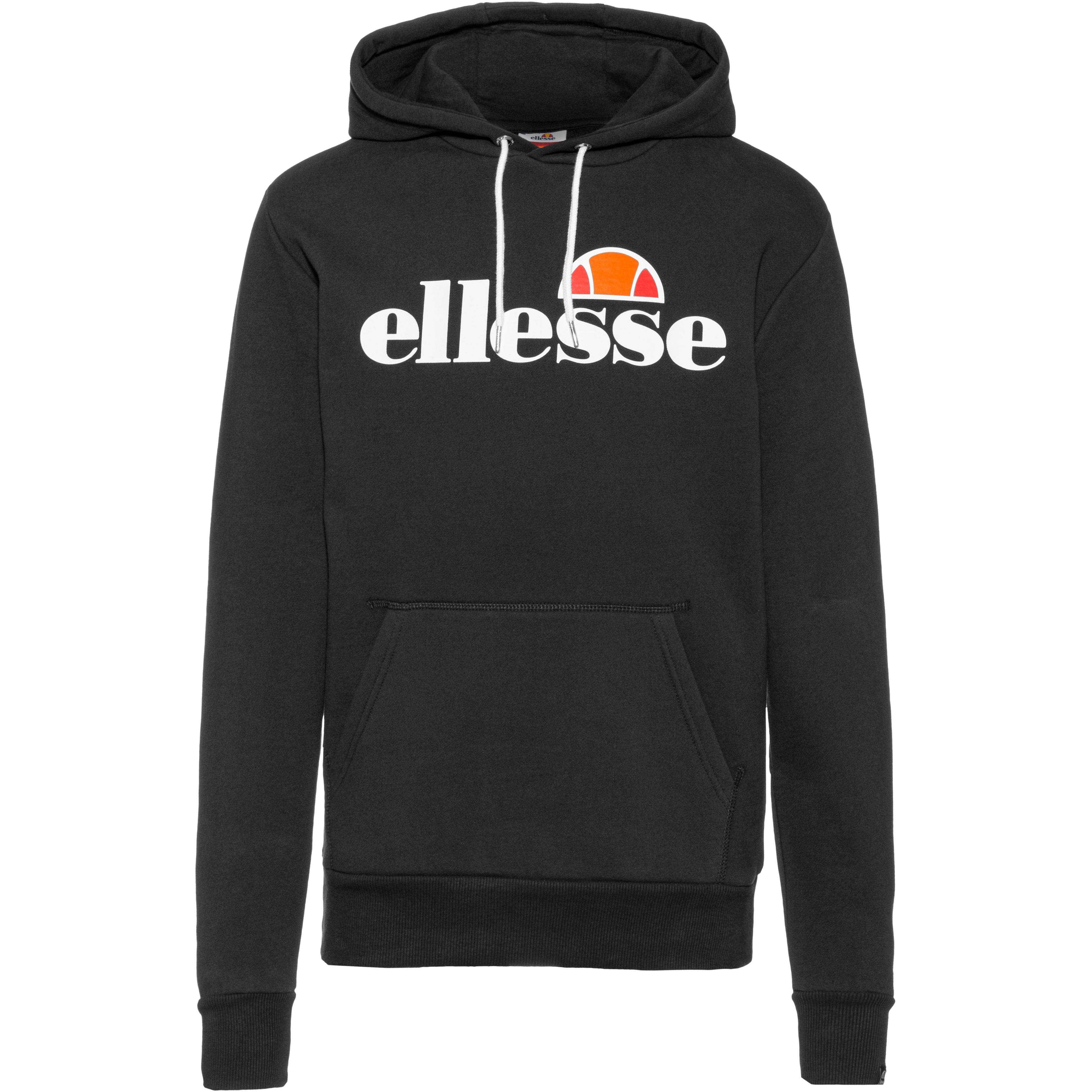 Herren Kapuzenpulli ELLESSE Gottero Oth Kapuze Dunkelgrau Marl